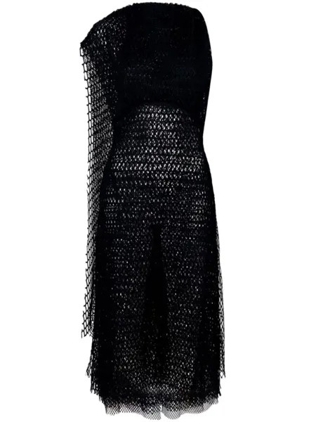 Proenza Schouler платье миди Maude, черный