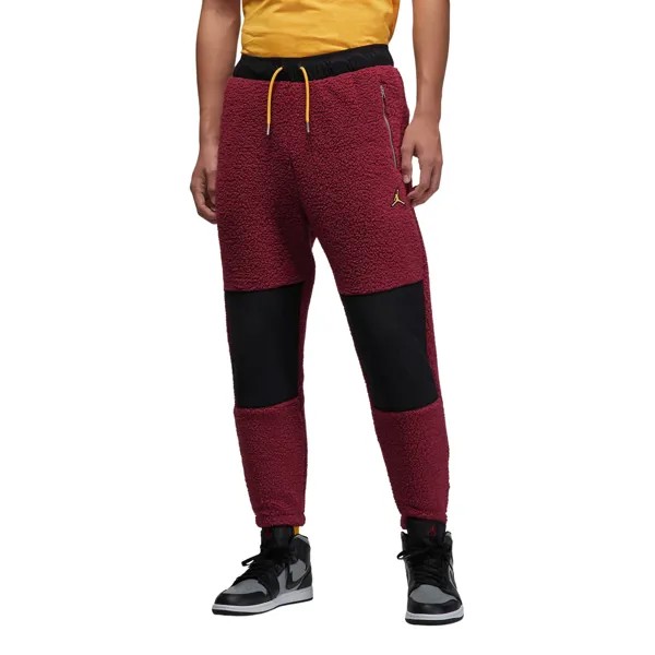 Брюки Nike Jordan Essential Winter Men's Fleece, вишнево-красный