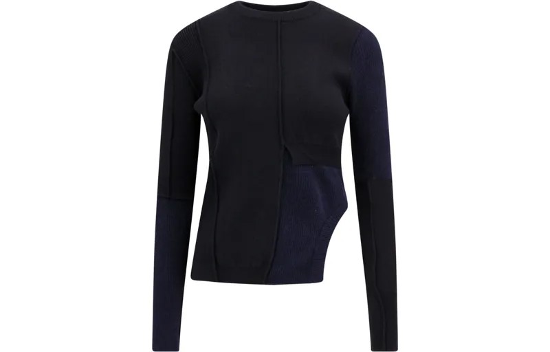 Свитер женский черный Mm6 Maison Margiela