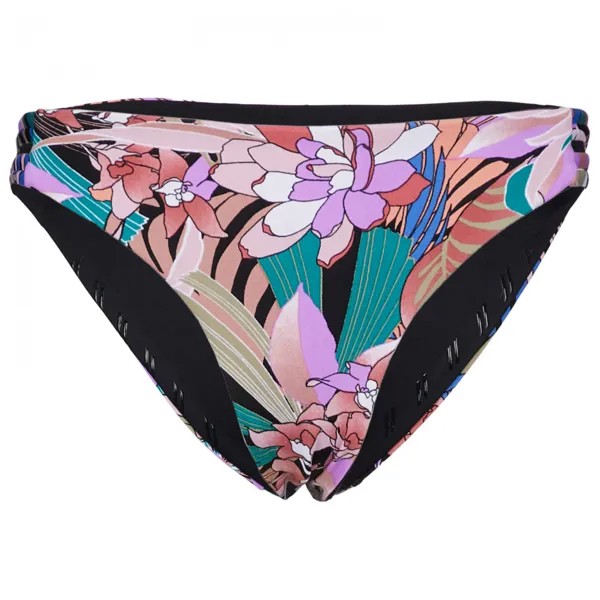 Низ бикини Hurley Women's Max Palm Paradise Mod Bottom, цвет Multi