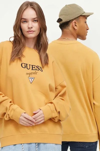 Толстовка Guess Originals, желтый