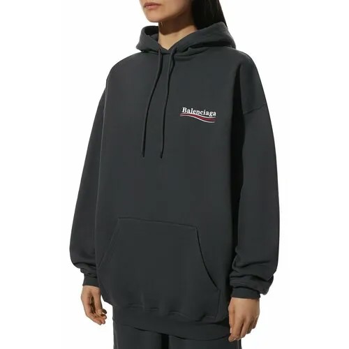 Худи BALENCIAGA, размер S, черный