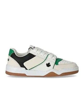 Мужские кроссовки Dsquared2 Spiker White Green