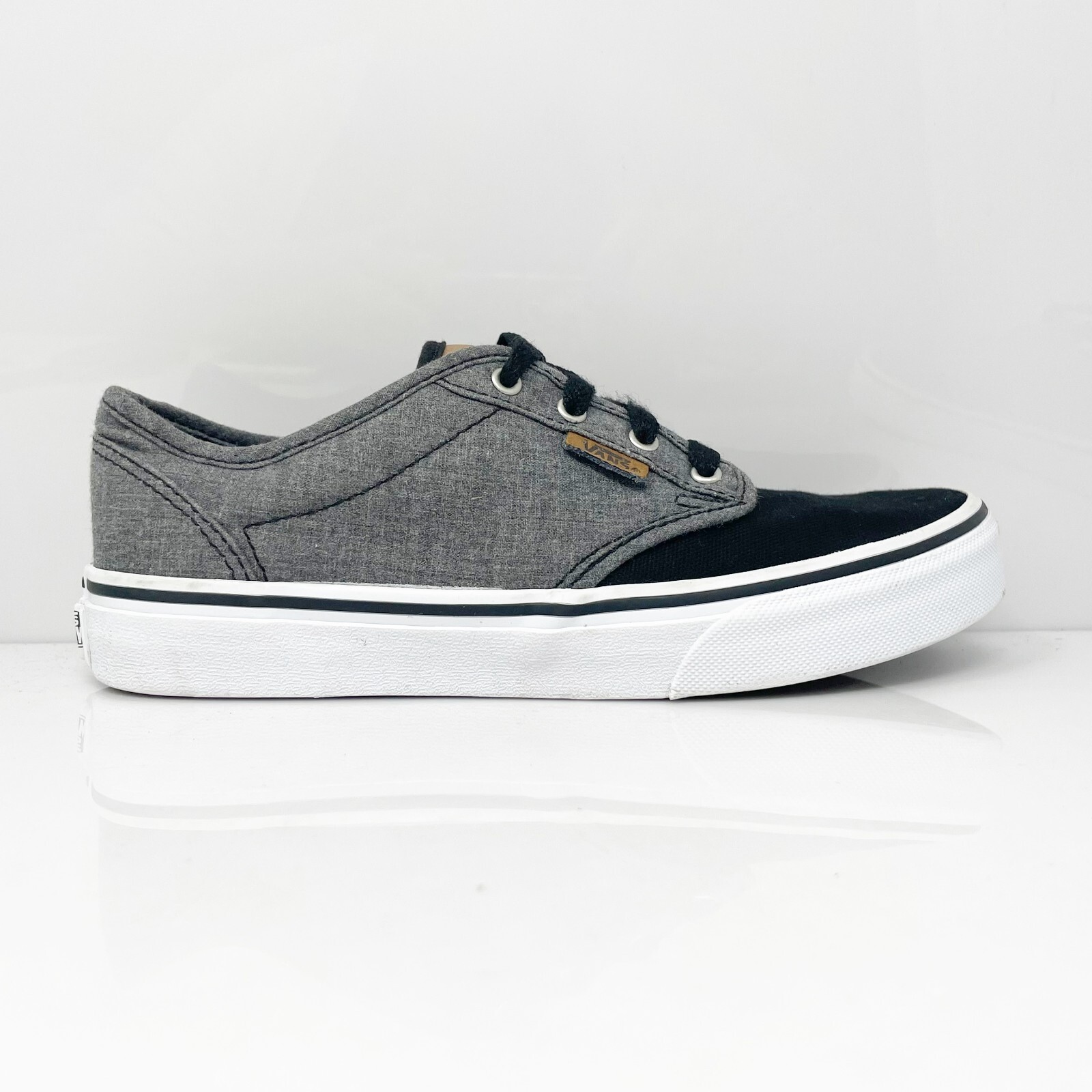 Черные повседневные кроссовки Vans Boys Atwood 500714, размер 4
