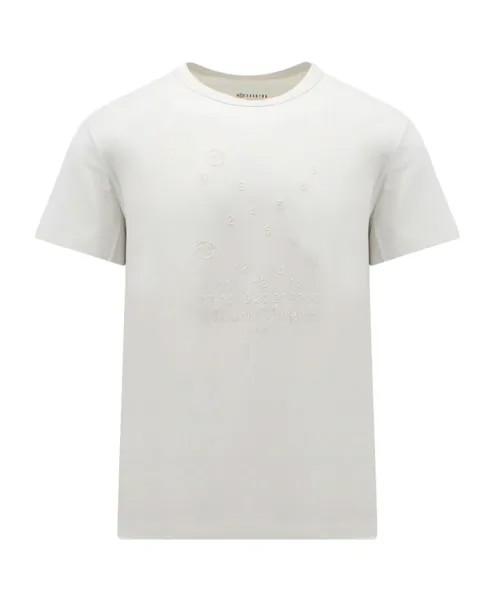 Хлопковая футболка SS23 Maison Margiela, белый