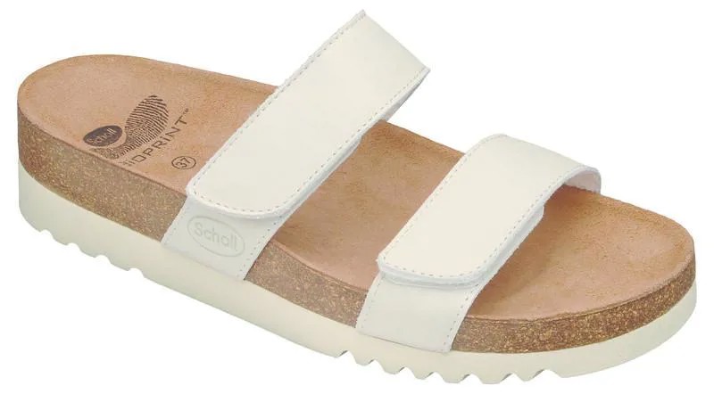 Женские сланцы SCHOLL (LUSAKA F254351065), белые