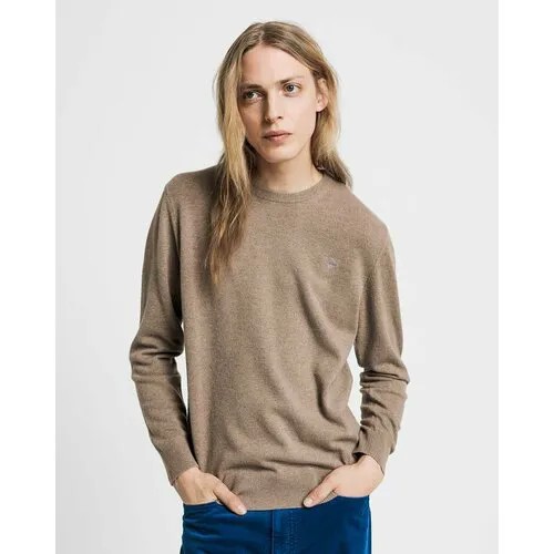 Джемпер GANT, размер 4XL, , brown melange