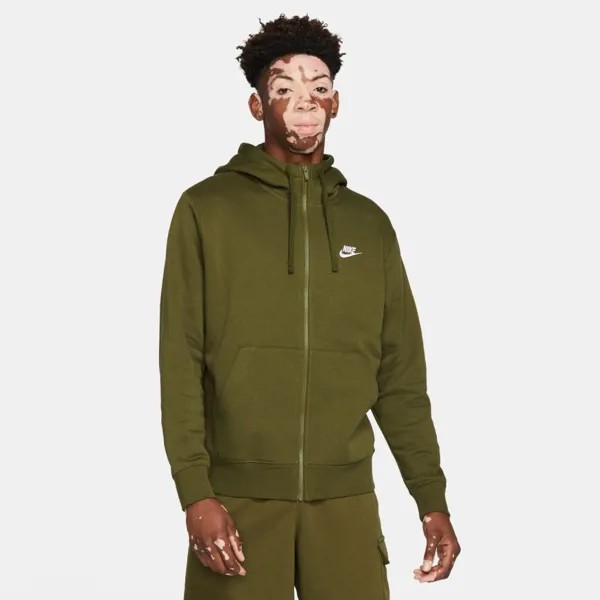 Мужская толстовка Sportswear Club Fleece Full-Zip Hoodie
