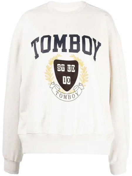 Толстовка с логотипом STUDIO TOMBOY, серый