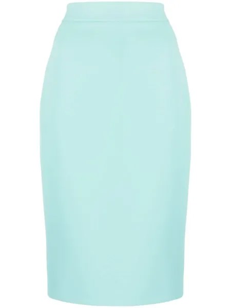 PINKO high-waist pencil skirt, зеленый