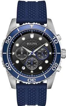 Японские наручные  мужские часы Bulova 98A190. Коллекция Sports