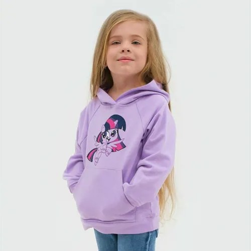 Худи для девочки Искорка, My Little Pony, рост 98-104 см, цвет фиолетовый