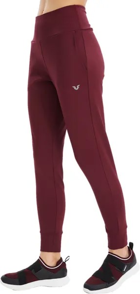 Спортивные брюки женские Bilcee Women Knitting Pants красные XS