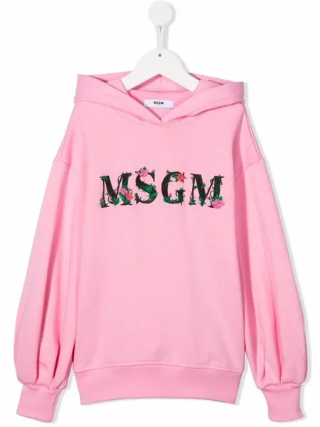 MSGM Kids худи с логотипом