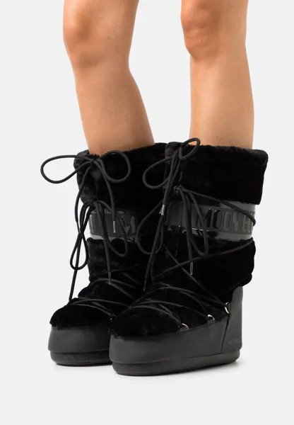 Ботинки зимние Moon Boot, черный