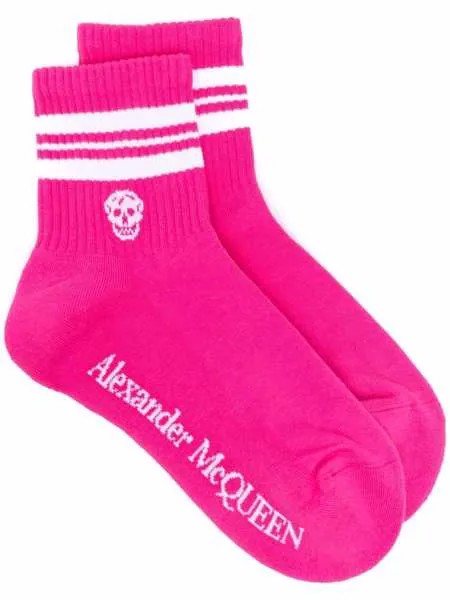 Alexander McQueen носки с полосками