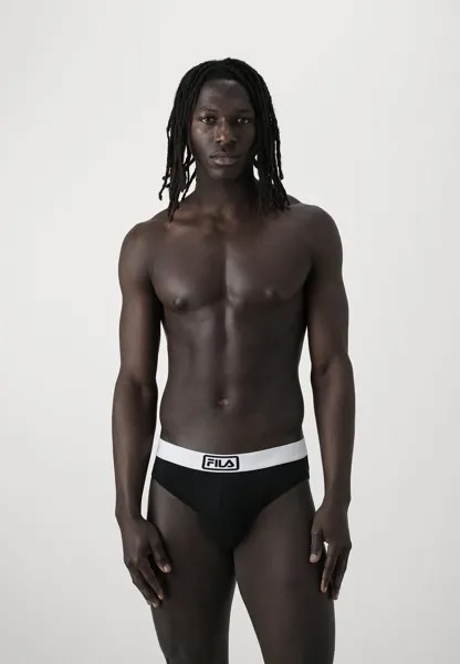 Трусы MAN BRIEF 4 PACK Fila, цвет black