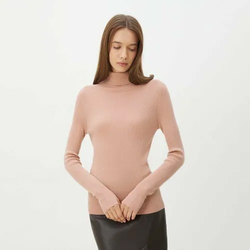 Водолазка Maison David, размер OneSize, розовый