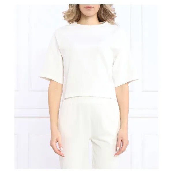 Футболка классического кроя Max Mara, белый