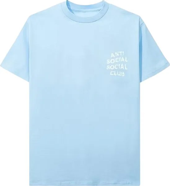 Футболка Anti Social Social Club Partly Cloudy Tee 'Blue', синий