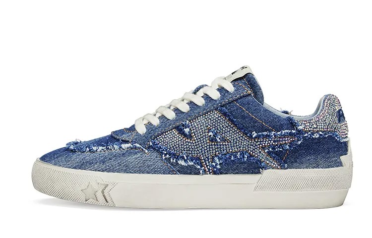 Кроссовки ASH Skateboarding Shoes Women's Low-top Blue, синий