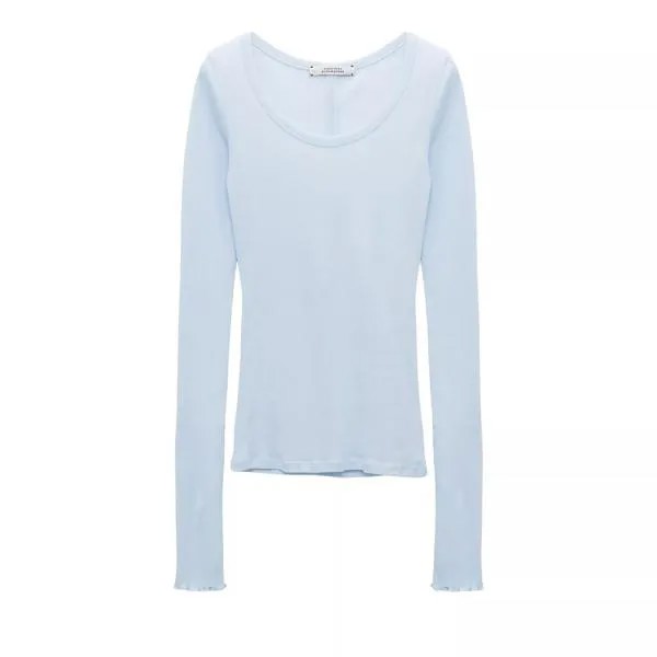 Футболка simply timeless shirt 801 soft blue Dorothee Schumacher, мультиколор