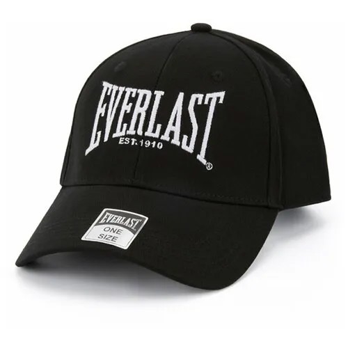 Бейсболка Everlast, размер универсальный, черный