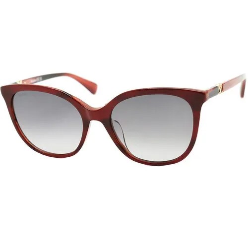 Солнцезащитные очки Max Mara MM0049-D, черный, бордовый