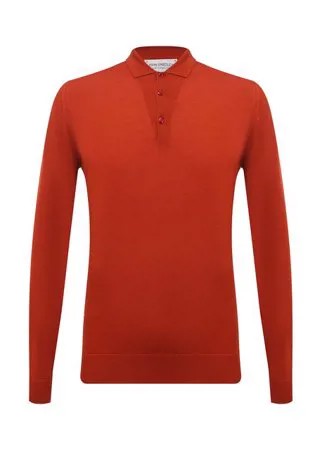 Шерстяное поло John Smedley