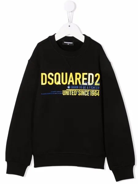 Dsquared2 Kids толстовка с логотипом