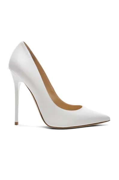 Туфли Jimmy Choo Anouk 120 Leathers, цвет Optic White