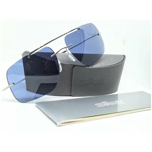 Солнцезащитные очки Silhouette, серебряный