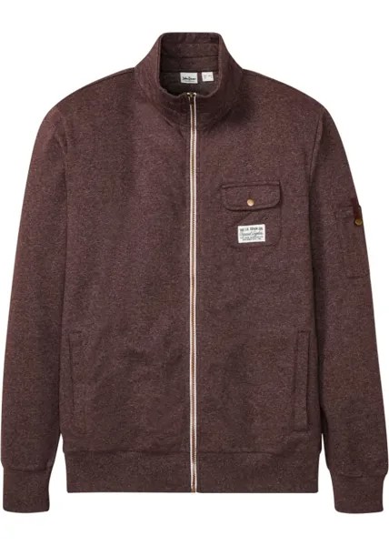 Толстовка из переработанного полиэстера John Baner Jeanswear, коричневый