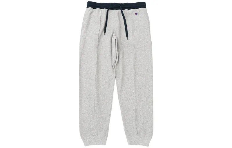 Мужские трикотажные спортивные штаны Champion, цвет Black