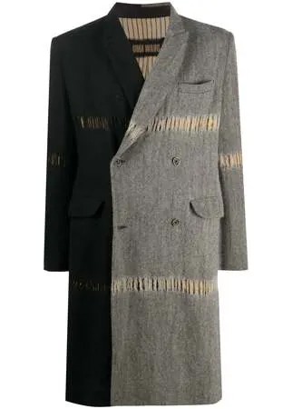 Uma Wang пальто в стиле колор-блок