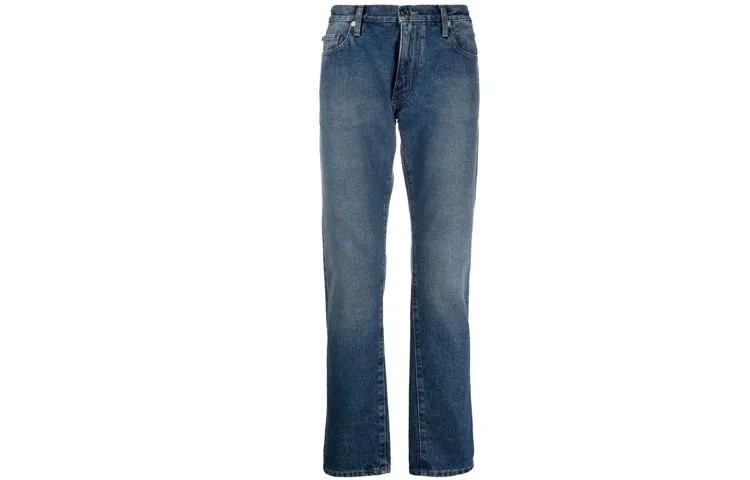 OFF-WHITE Мужские джинсы, цвет Blue