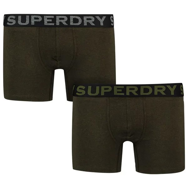 Боксеры Superdry 2 шт, зеленый