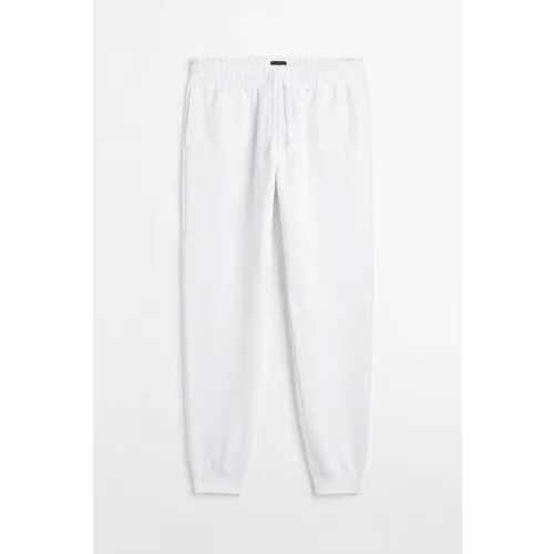 Брюки джоггеры H&M, размер M, белый