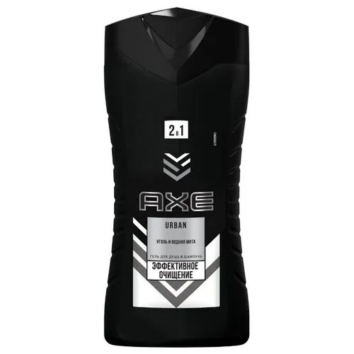 Гель для душа и шампунь Axe Urban, 250 мл