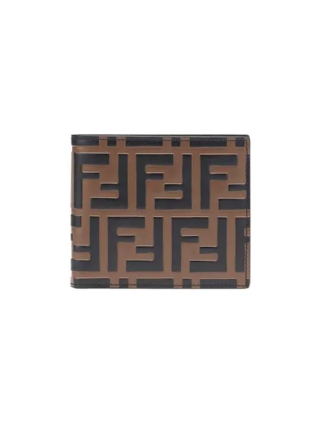 Fendi FF logo bi-fold wallet