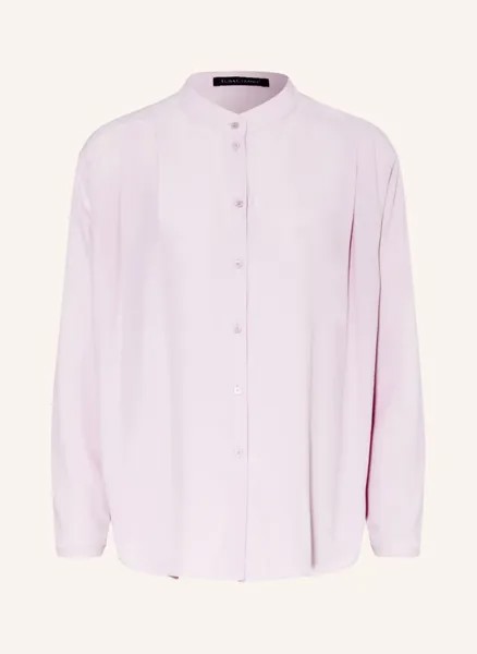 Блузка из шелка Luisa Cerano, фиолетовый
