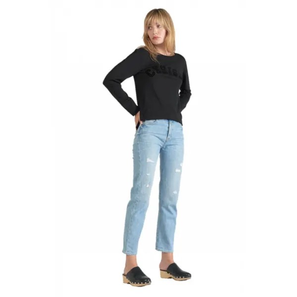 Свитер Le Temps Des Cerises 61155 Colchic Round Neck, черный