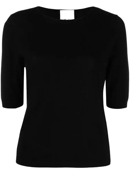 Allude топ с короткими рукавами
