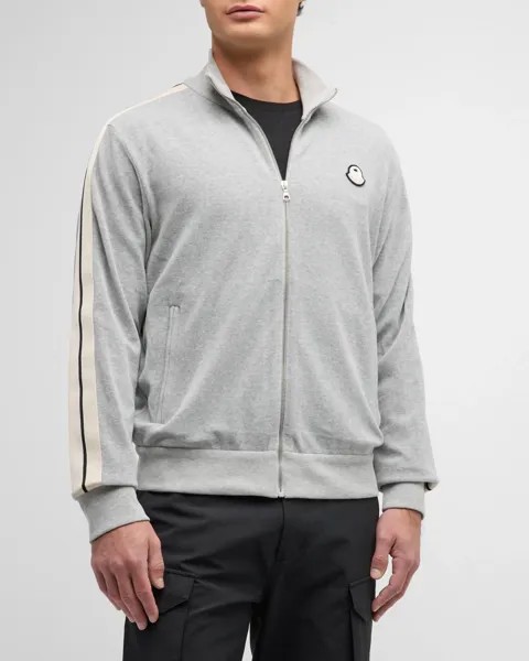 Мужская спортивная куртка Moncler x Palm Angels Moncler Genius, цвет Light Grey