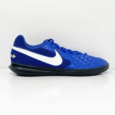 Футбольные бутсы Nike Boys Tiempo Legend 8 AT5882-414 синие, размер 3 года