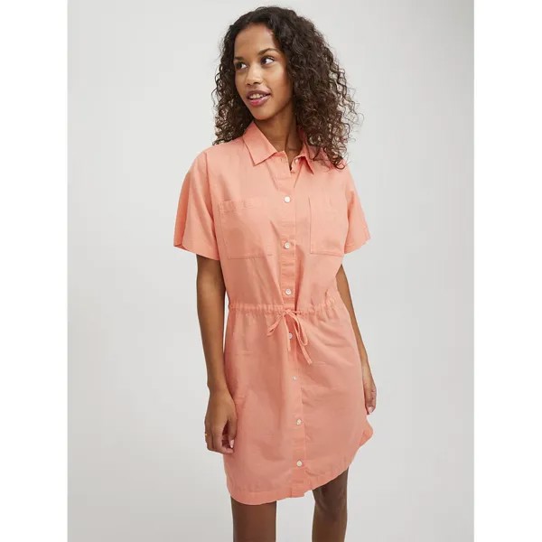 Платье Jack & Jones Ocean Short Sleeve Short, оранжевый