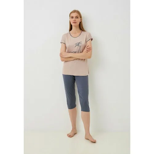 Костюм Naemy beach , размер 3XL , розовый, синий