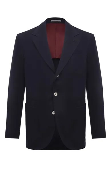 Хлопковый пиджак Brunello Cucinelli