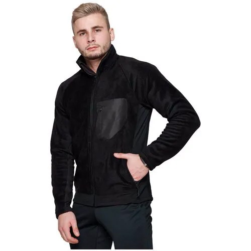 Толстовка мужская Cross sport Тмфл-036 (46, Черный)