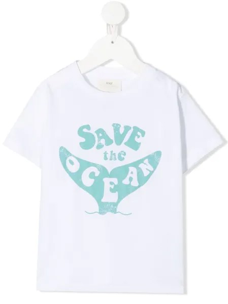 Knot футболка с принтом Save The Ocean